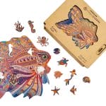 Funky Fish Jigsaw Puzzle transparent