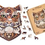 Royal Tiger Jigsaw Puzzle transparent