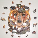 Lubiwood Forest Bear Jigsaw Puzzle